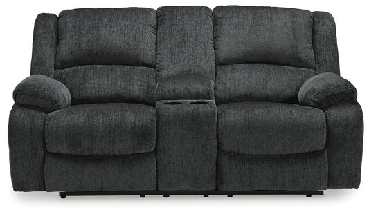 Draycoll DBL Rec Loveseat w/Console