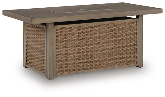 Laguna Heights Rectangular Fire Pit Table