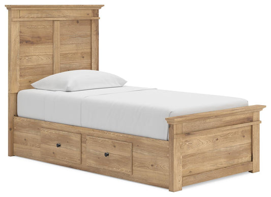 Makidern Twin Panel Storage Bed