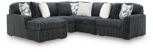 Midnight-Madness 5-Piece Sectional with Chaise