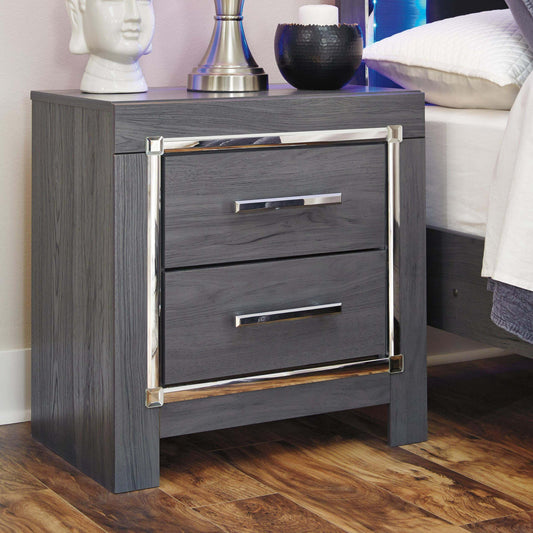 Lodanna Two Drawer Night Stand