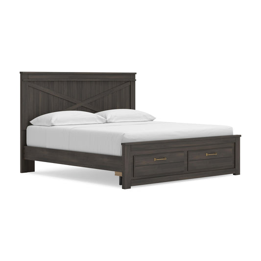 Vonitta Bay King Panel Storage Bed