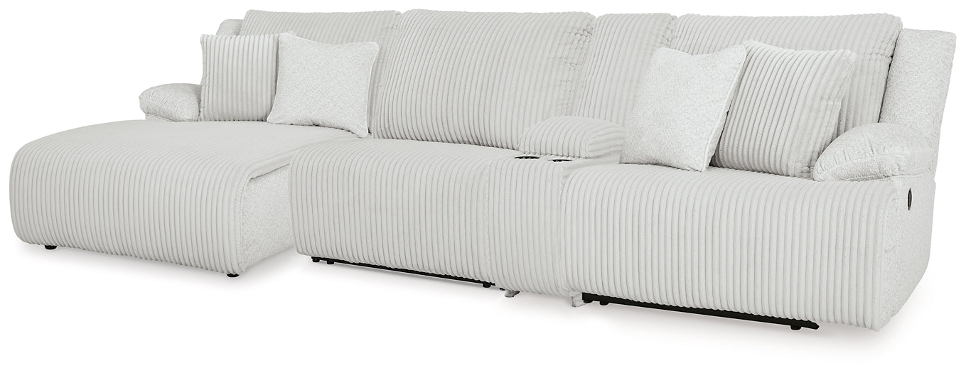 Top Tier 4-Piece Reclining Sectional with Chaise