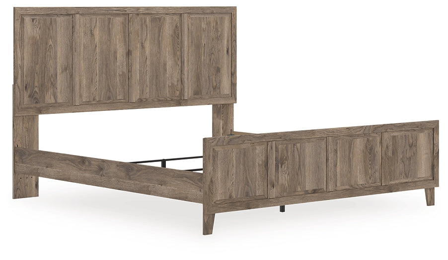 Rusticott King Panel Bed