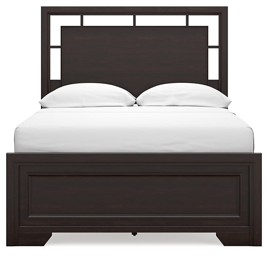 Covetown Full Panel Bed, Dresser, Mirror, Chest and Nightstand