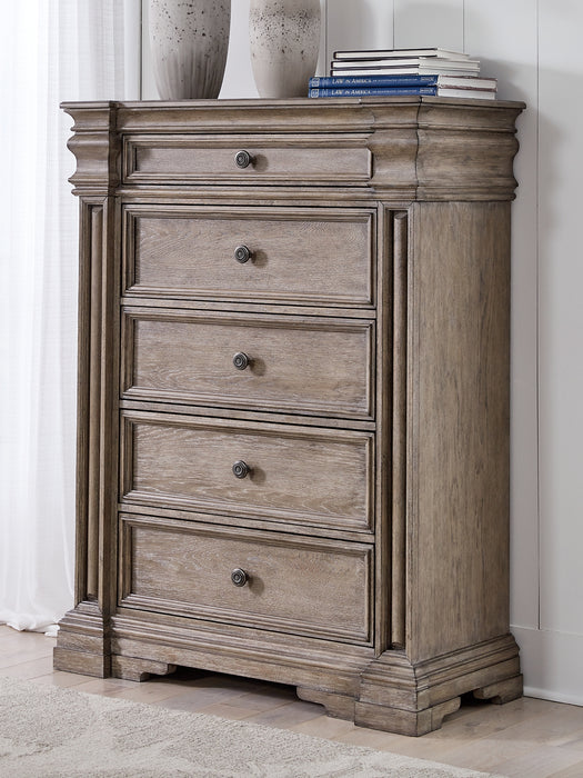 Blairhurst King Panel Bed, Dresser, Mirror, Chest and Nightstand