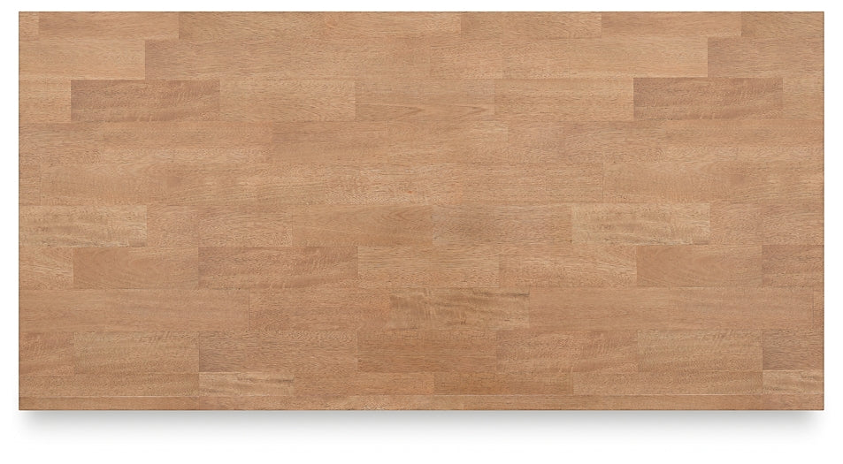 Gesthaven Counter Height Dining Table and 2 Barstools