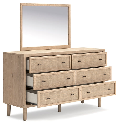 Cielden King Panel Headboard, Dresser, Mirror and Nightstand