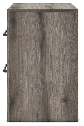 Graystorm Queen Panel Bed, Dresser, Mirror, Chest and Nightstand