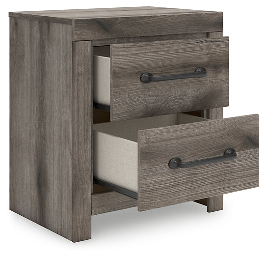 Graystorm Full Panel Bed, Dresser, Mirror, Chest and Nightstand