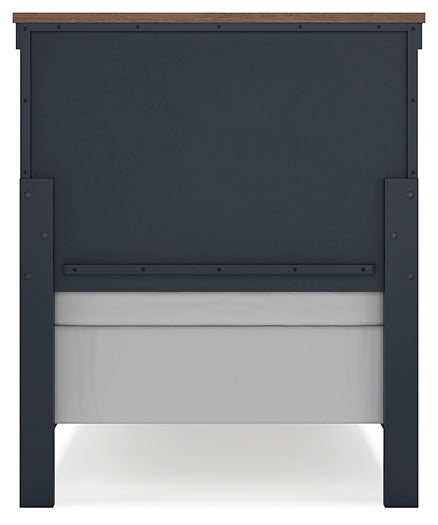 Landocken Twin Panel Headboard, Dresser and Mirror