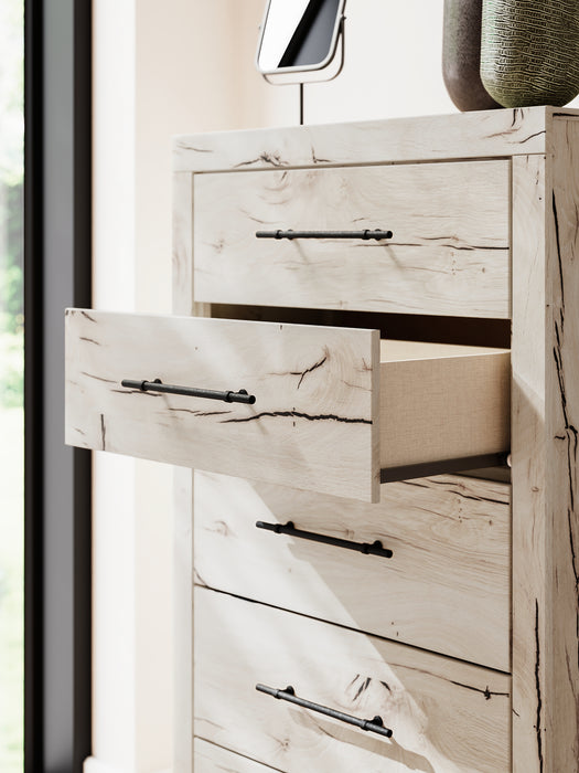 Lawroy Twin Panel Headboard, Dresser, Mirror, Chest and Nightstand