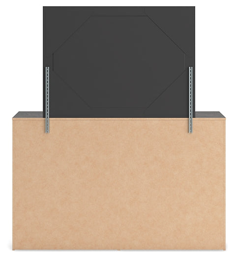 Hollivern Full Panel Storage Bed, Dresser, Mirror, Chest and Nightstand