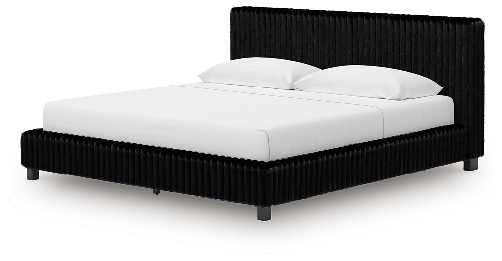 Zuraleus King Upholstered Bed