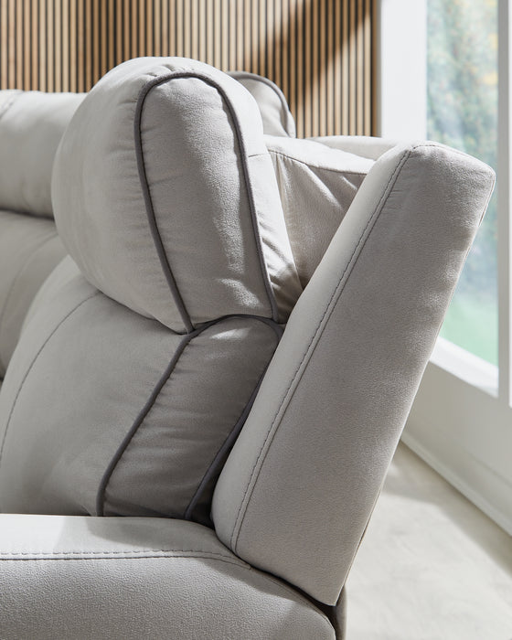 Social Pointe 6-Piece Power Reclining Sectional