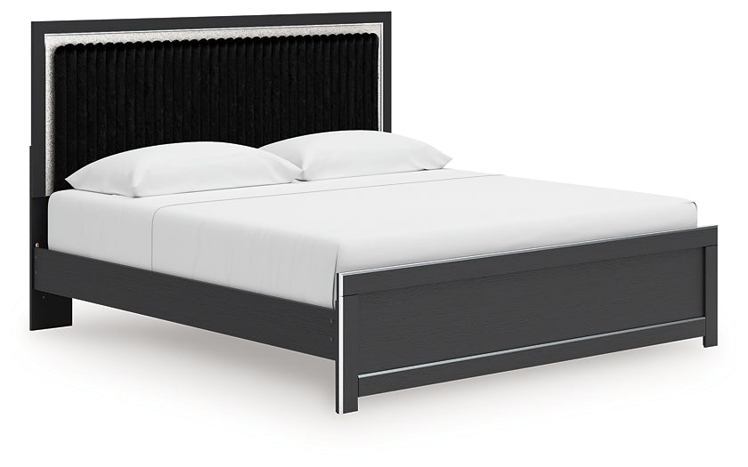 Zuraleus King Upholstered Platform Bed