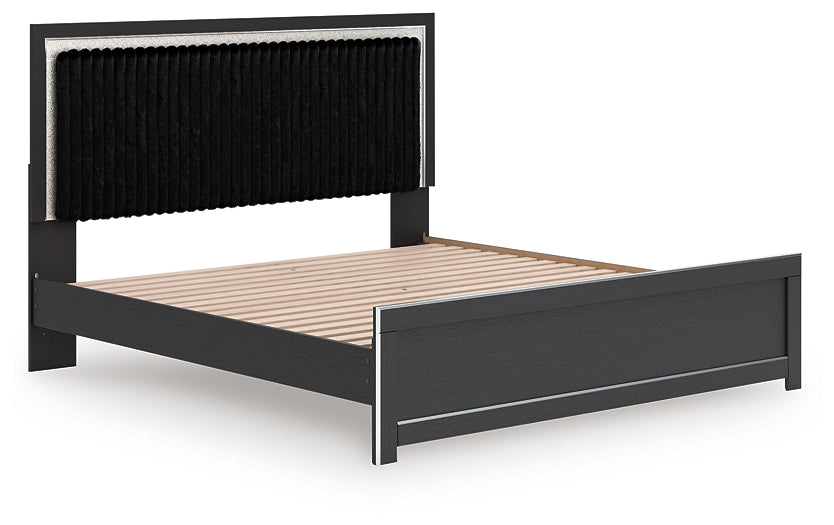 Zuraleus King Upholstered Platform Bed