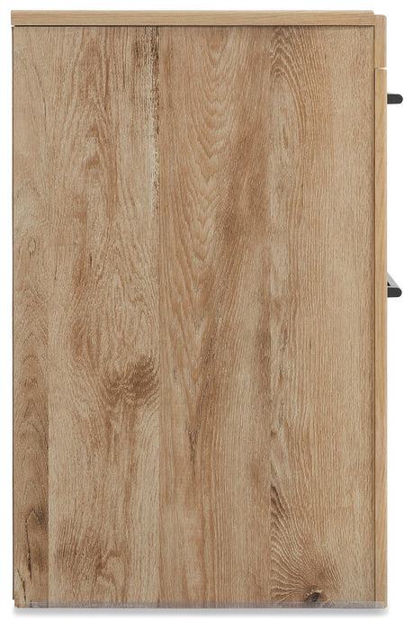 Hyanna Full Panel Storage Bed, Dresser, Mirror, Chest and Nightstand