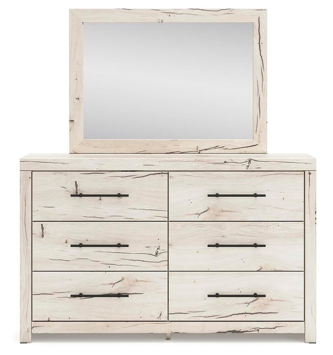 Lawroy Queen Panel Headboard, Dresser, Mirror, Chest and Nightstand