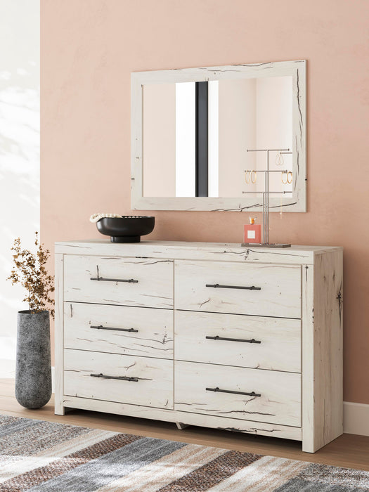 Lawroy Queen Panel Bed, Dresser, Mirror, Chest and Nightstand