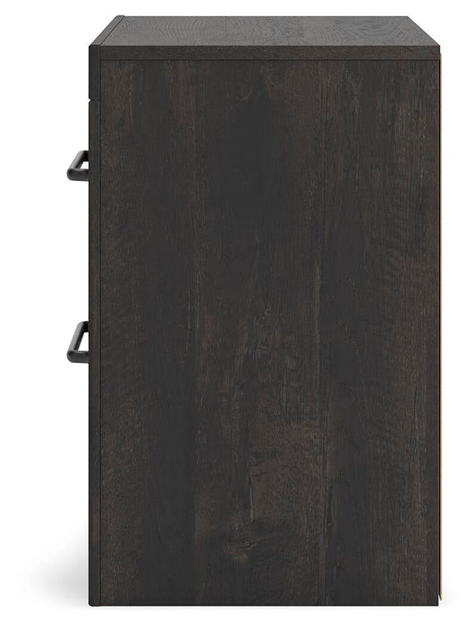 Hollivern Full Panel Bed, Dresser, Mirror, Chest and Nightstand