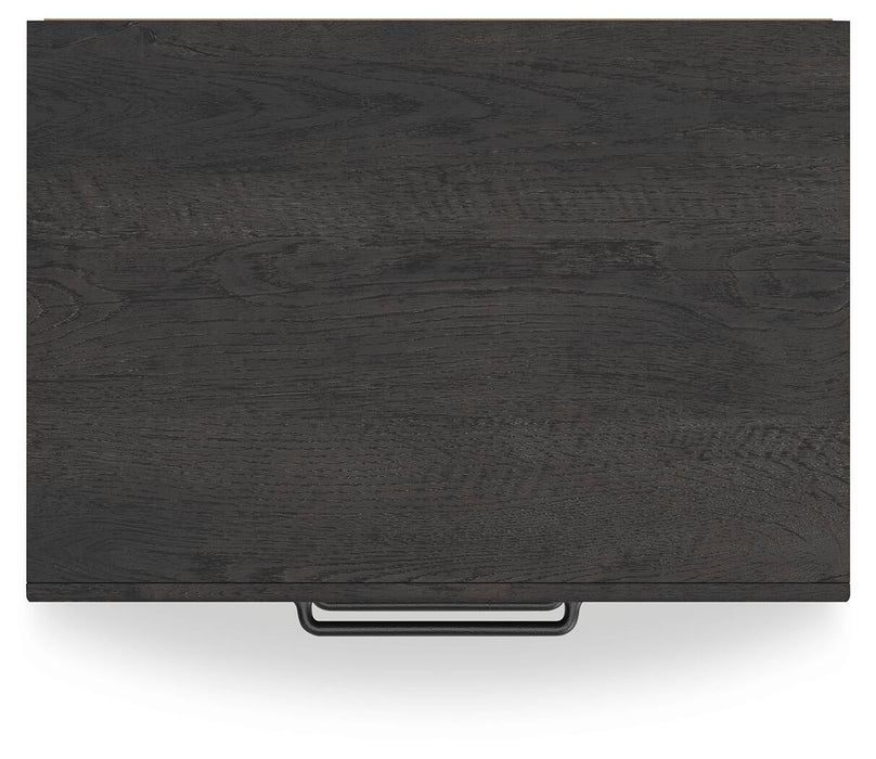 Hollivern Full Panel Storage Bed, Dresser, Mirror, Chest and Nightstand