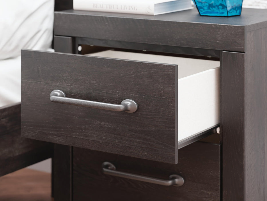 Hollivern Full Panel Storage Bed, Dresser, Mirror, Chest and Nightstand
