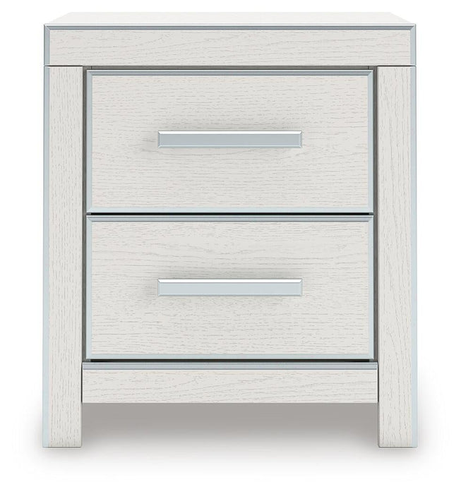 Zuraleus King Upholstered Panel Bed, Dresser, Mirror, Chest and Nightstand