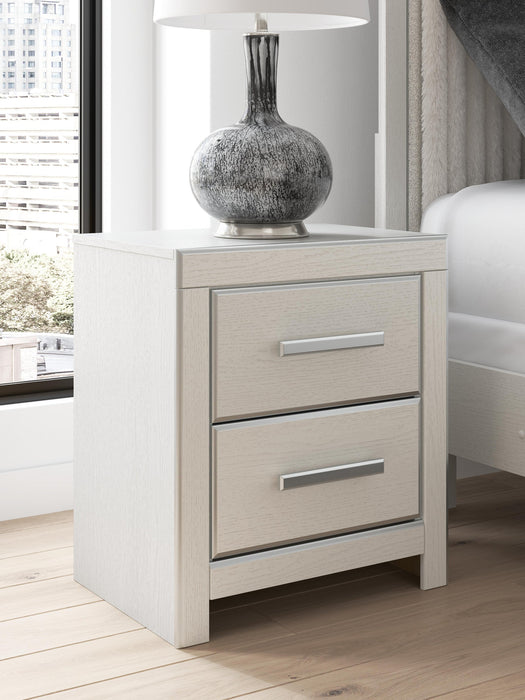 Zuraleus King Upholstered Panel Bed, Dresser, Mirror, Chest and Nightstand