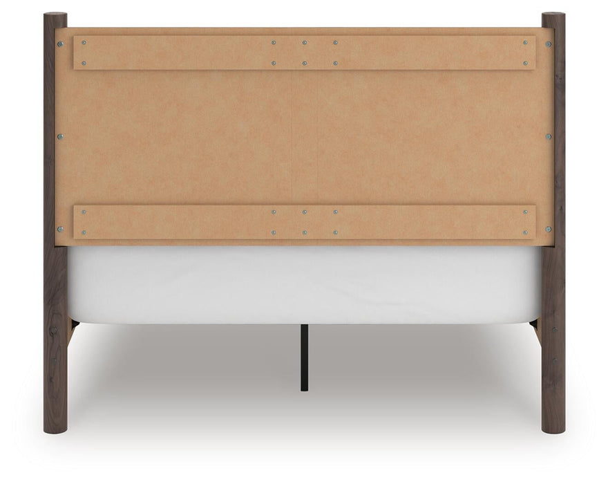 Pamytta Queen Panel Bed, Dresser, Mirror, Chest and Nightstand