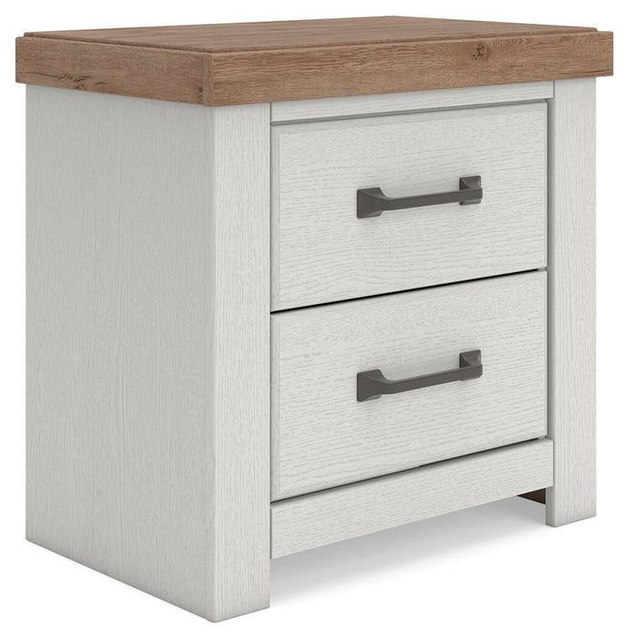 Savonport King Panel Storage Bed. Dresser, Mirror and Nightstand