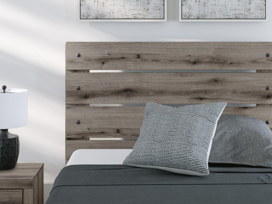 Urbanoore Full Panel Bed with Storage, Dresser, Mirror and Nightstand