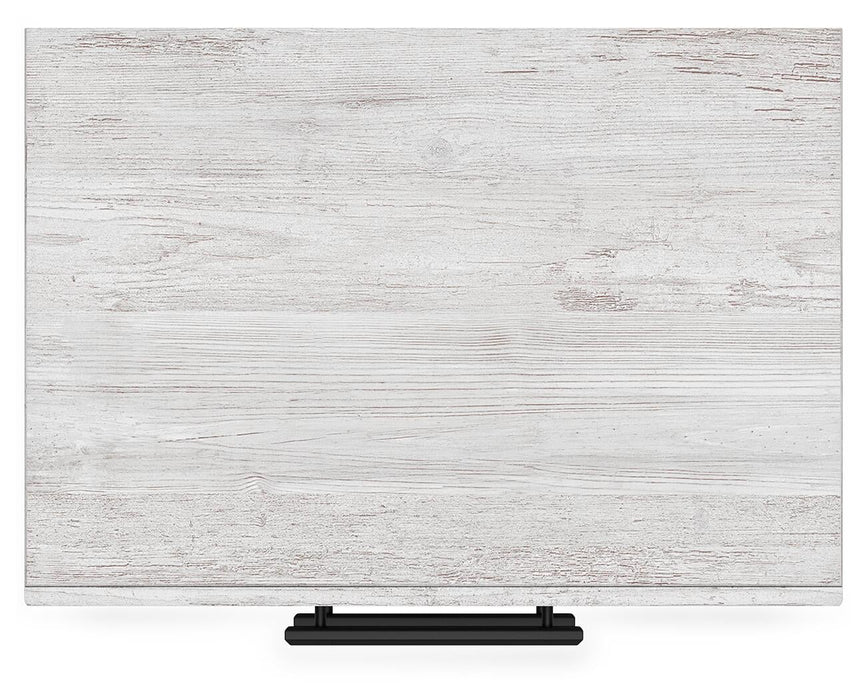Cayboni Full Panel Bed with Mirrored Dresser