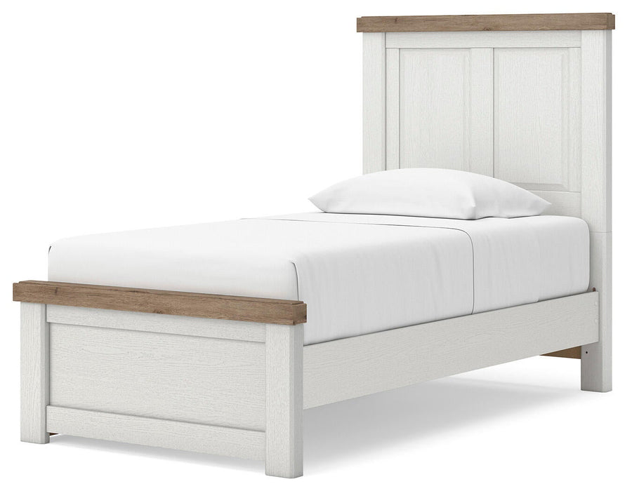 Savonport Twin Panel Bed with Storage
