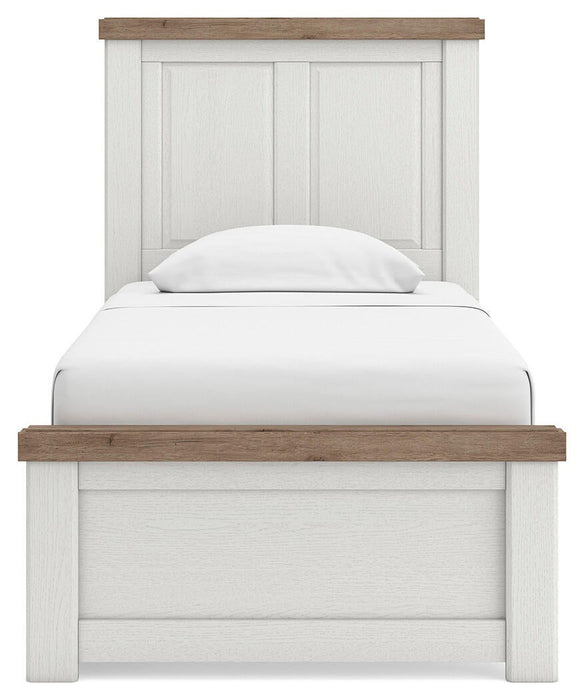Savonport Twin Panel Bed with Storage