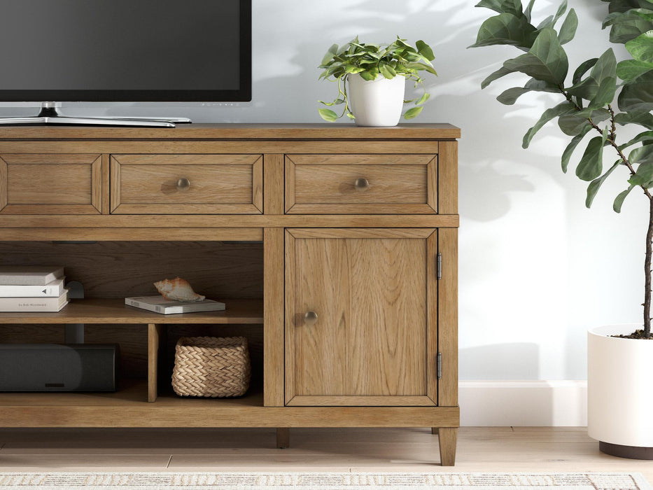 Sharlance XL TV Stand w/Fireplace Option
