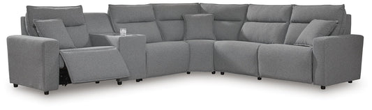 Modmax II 6-Piece Reclining Sectional with Console