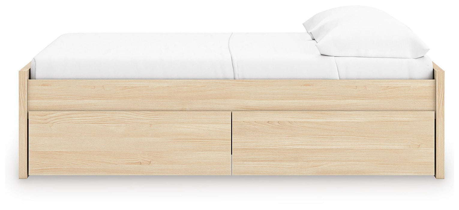 Onita Full Platform Bed with 2 Side Storage