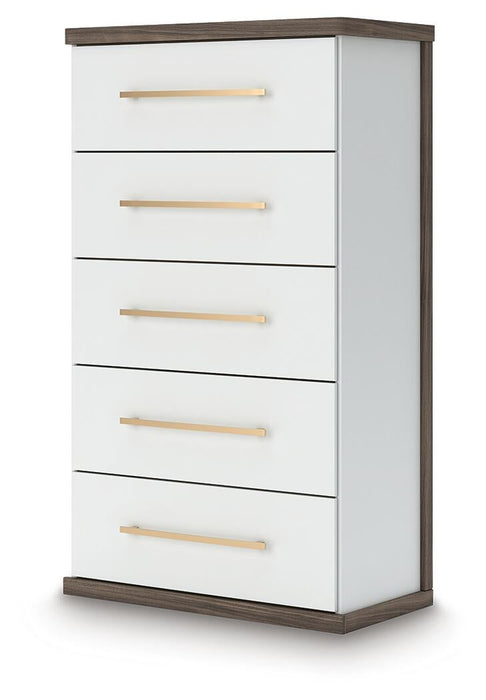 Kendanport Five Drawer Chest