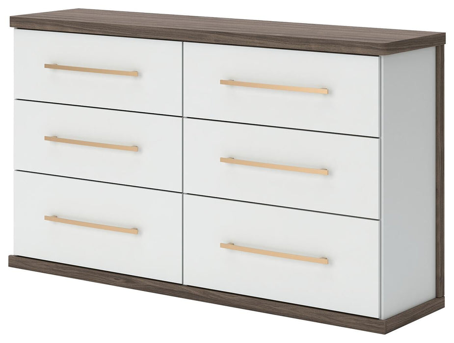 Kendanport Six Drawer Dresser