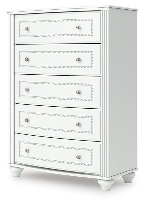 Kozlani Five Drawer Chest