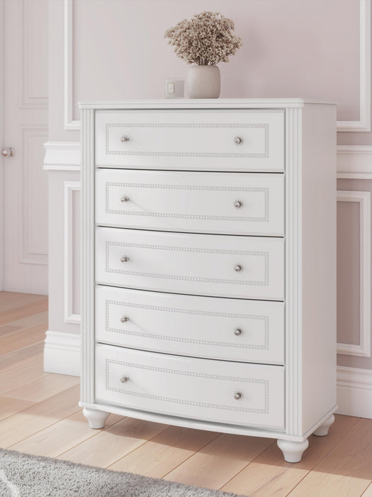 Kozlani Five Drawer Chest