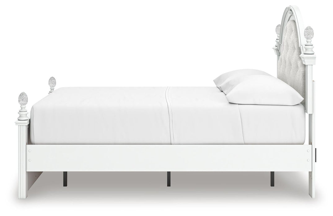Kozlani Full Upholstered Panel Storage Bed