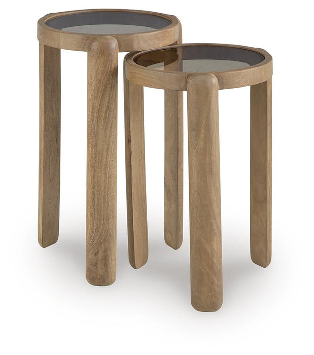 Jossor Accent Table Set (2/CN)