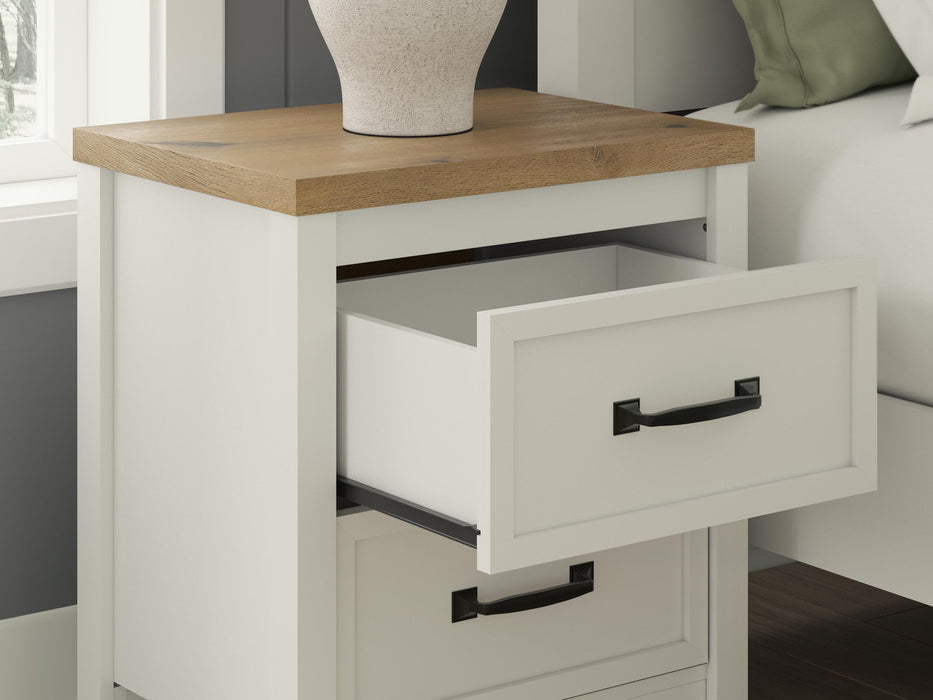 Kerisden Two Drawer Night Stand