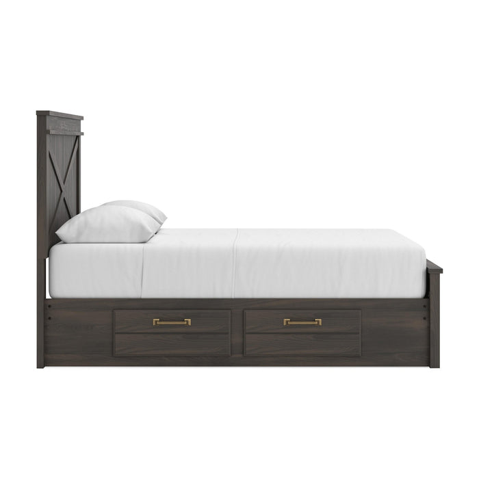 Vonitta Bay Queen Panel Storage Bed