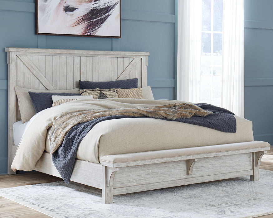 Brashland Queen Panel Bed with Dresser