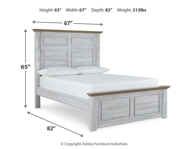 Haven Bay Queen Panel Bed with Dresser